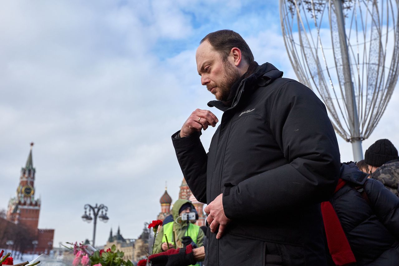 Russian opposition figure Vladimir Kara-Murza has been in a Putin prison since April 2023 for condemning the aggression against Ukraine.