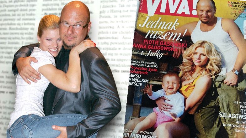 Piotr Gąsowski czule wspominał początki związku z Anną Głogowską