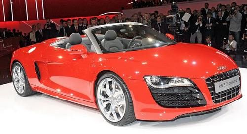 Frankfurt 2009: Audi R8 Spyder - premiera