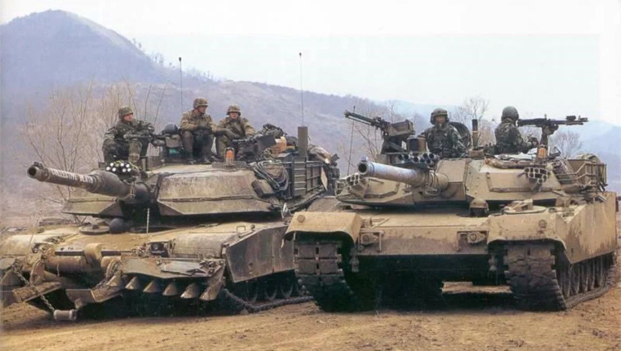 Czołgi M1 Abrams i K1
