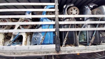 Przewoził pocięte auta. Grozi mu surowa kara