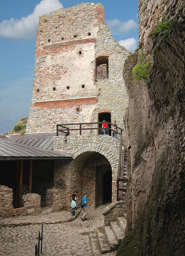 Ruiny zamku w Czorsztynie