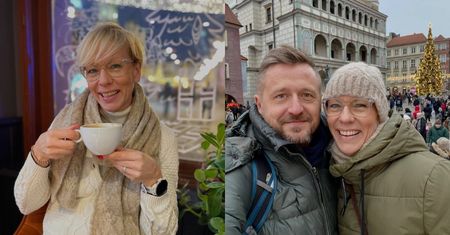Anita Werner z ukochanym eksplorują świąteczny Poznań. "To była zimna, ale bardzo przytulna niedziela". Słodziaki? (ZDJĘCIA)