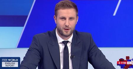 Ordynarna manipulacja w TVP. Nawet nie drgnęła mu powieka
