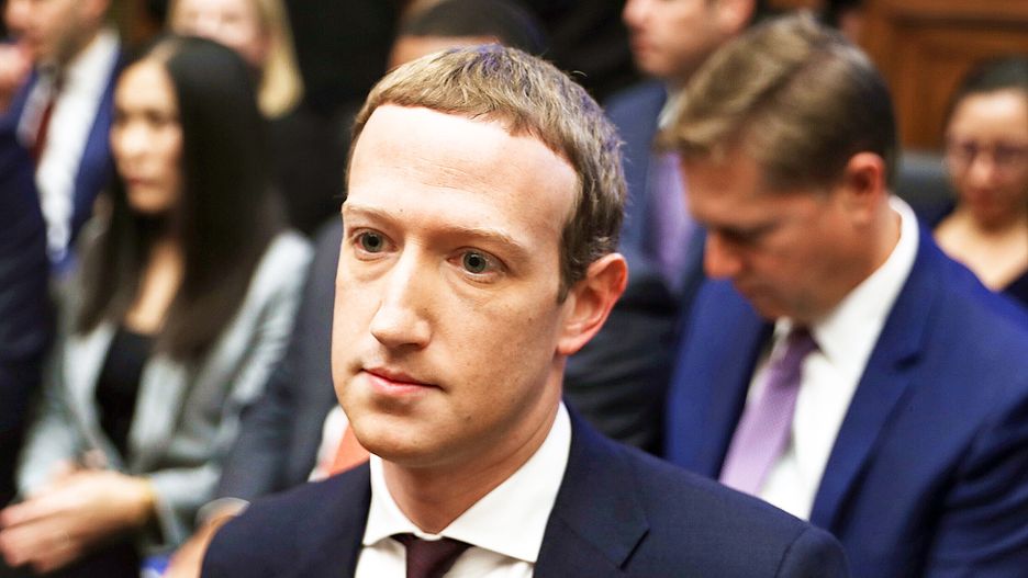 Dyrektor generalny Facebooka Mark Zuckerberg. 