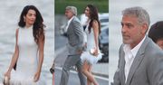 Wystrojeni George i Amal Clooney bawią się w rodzinnym gronie nad jeziorem Como (ZDJĘCIA)