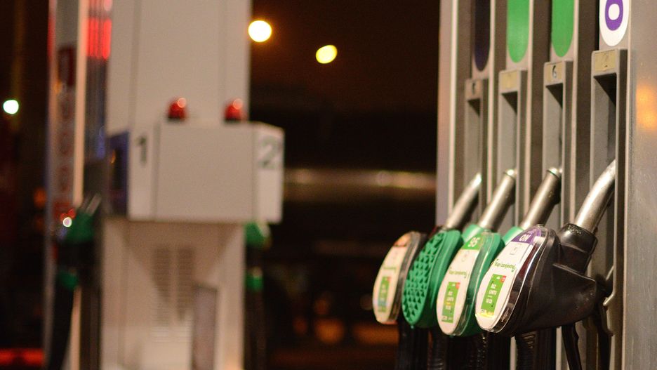 Stacja, paliwo, tankowanie, ropa, benzyna