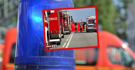 DK 11 zablokowana. Wzrosła liczba rannych, jedna osoba zmarła