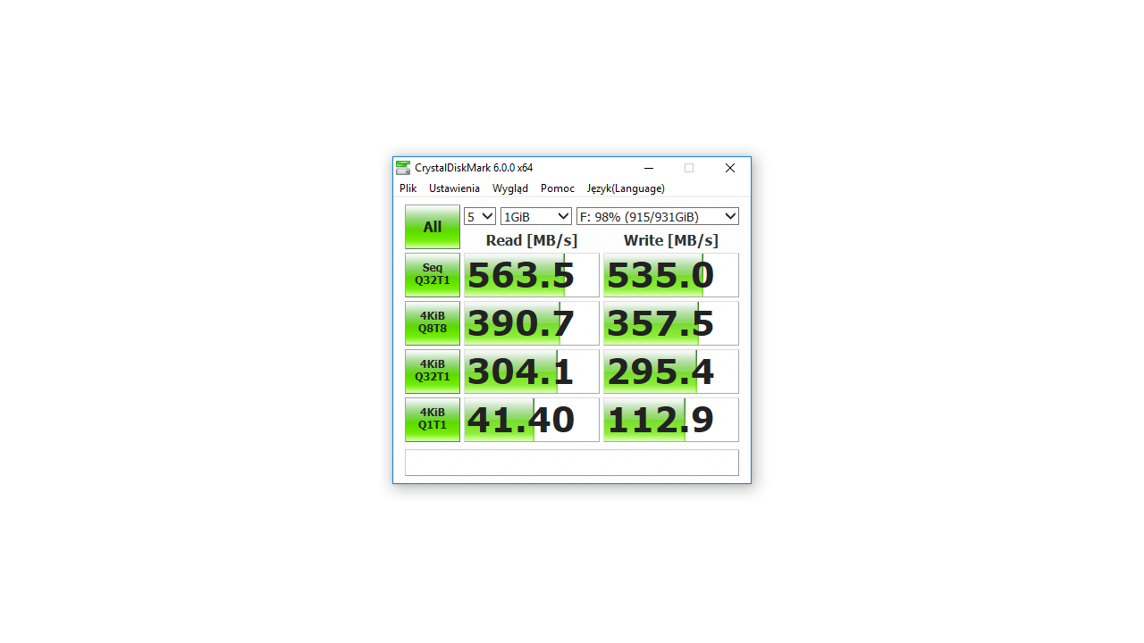 WD Blue 1 TB SSD 3D NAND, czyli 64-warstwowe TLC w akcji 13