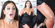 Ashley Graham potknęła się na imprezie dla "najbardziej wpływowych ludzi świata"! (ZDJĘCIA)