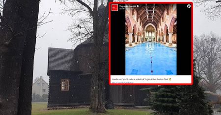 Był kościół, jest basen. Niezwykły widok w Londynie