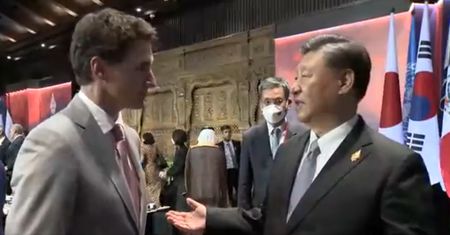 Xi zrugał Trudeau. Wszystko uchwyciły kamery