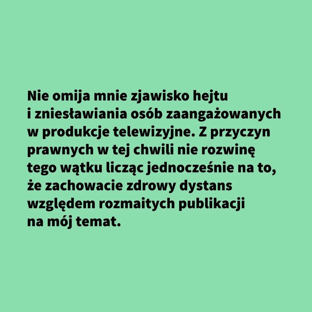 Wyrzucony ekspert ze "Ślubu..." promuje program (i siebie) w sieci