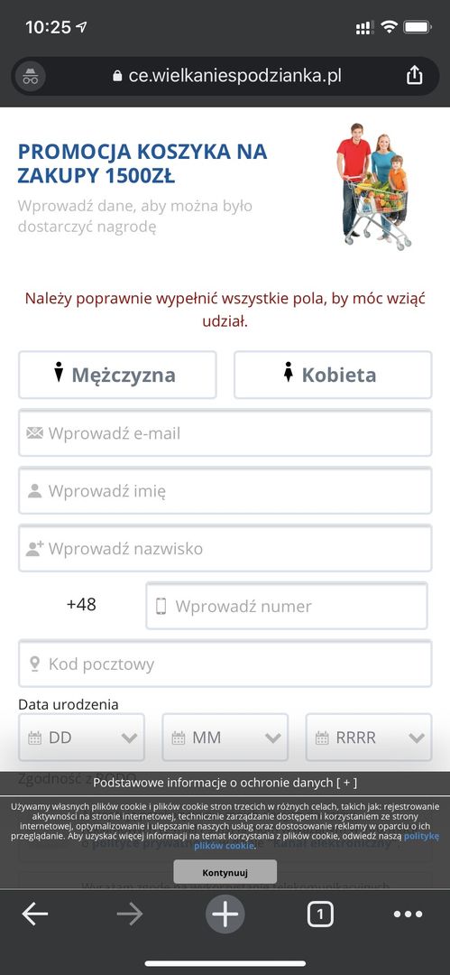 Tak może wyglądać wiadomość, która jest w rzeczywistości próbą oszustwa