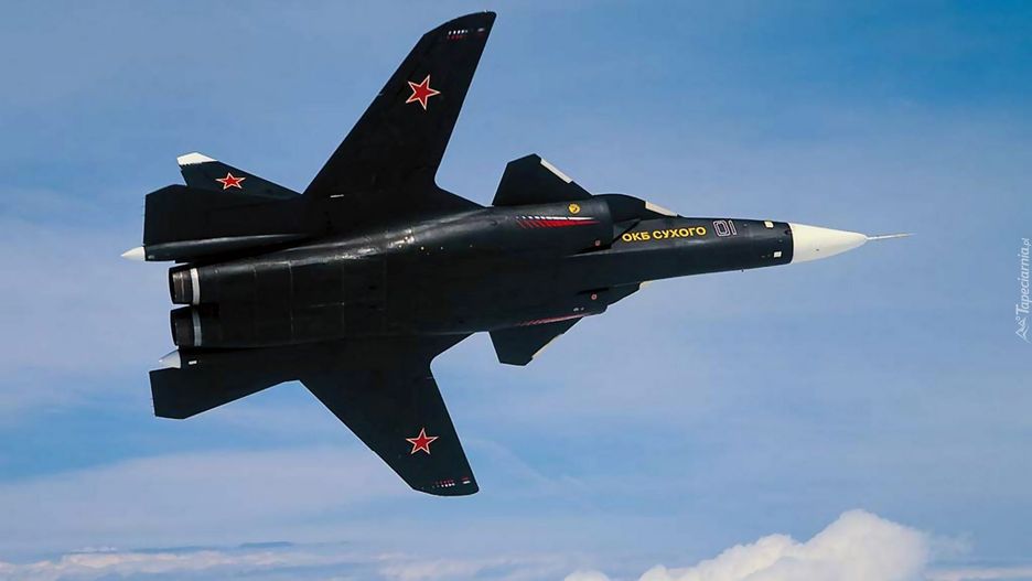 Su-47 - samolot z ujemnym skosem skrzydeł