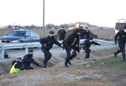 Września. Incydent na konferencji premiera. 16 zatrzymanych
