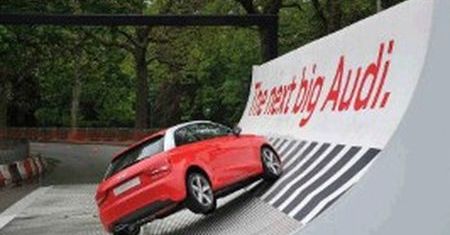 Audi A1 się przewróciło... na oficjalnej imprezie promocyjnej!