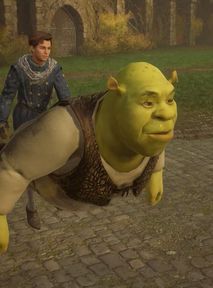 Najbardziej szalone mody do "Hogwart's Legacy". Shrek zamiast miotły