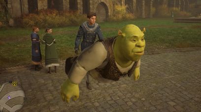 Najbardziej szalone mody do "Hogwart's Legacy". Shrek zamiast miotły