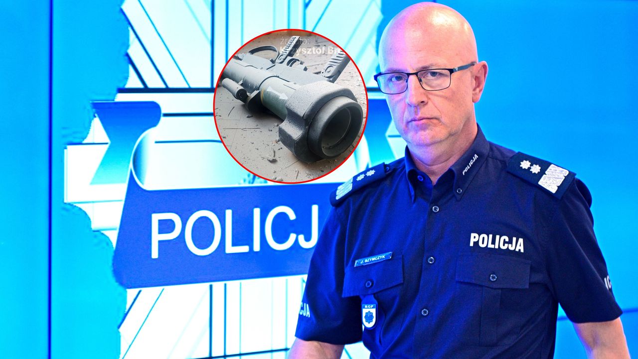 Wybuchł inny granatnik niż ten z prezentu Szymczyka? Wcześniej groźba