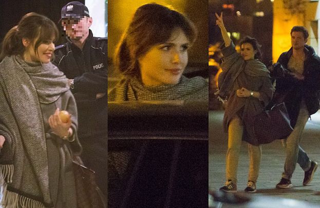 Żmuda Trzebiatowska spisywana przez policję (ZDJĘCIA)