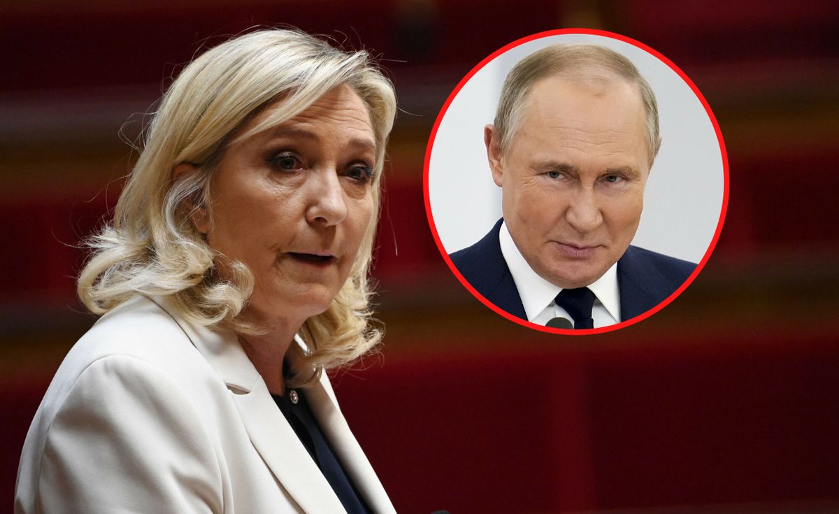 Burza we Francji. Le Pen tłumaczy się ze związków z Rosją. 