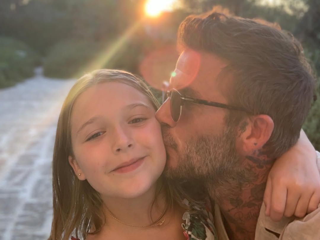 David Beckham świętuje Dzień Ojca