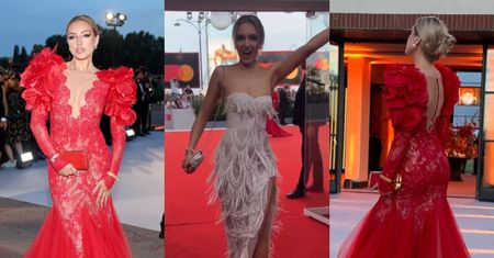 Caroline Derpienski dotarła na Festiwal Filmowy w Wenecji. Pochwaliła się zdjęciem ze ZNANYM aktorem (ZDJĘCIA)