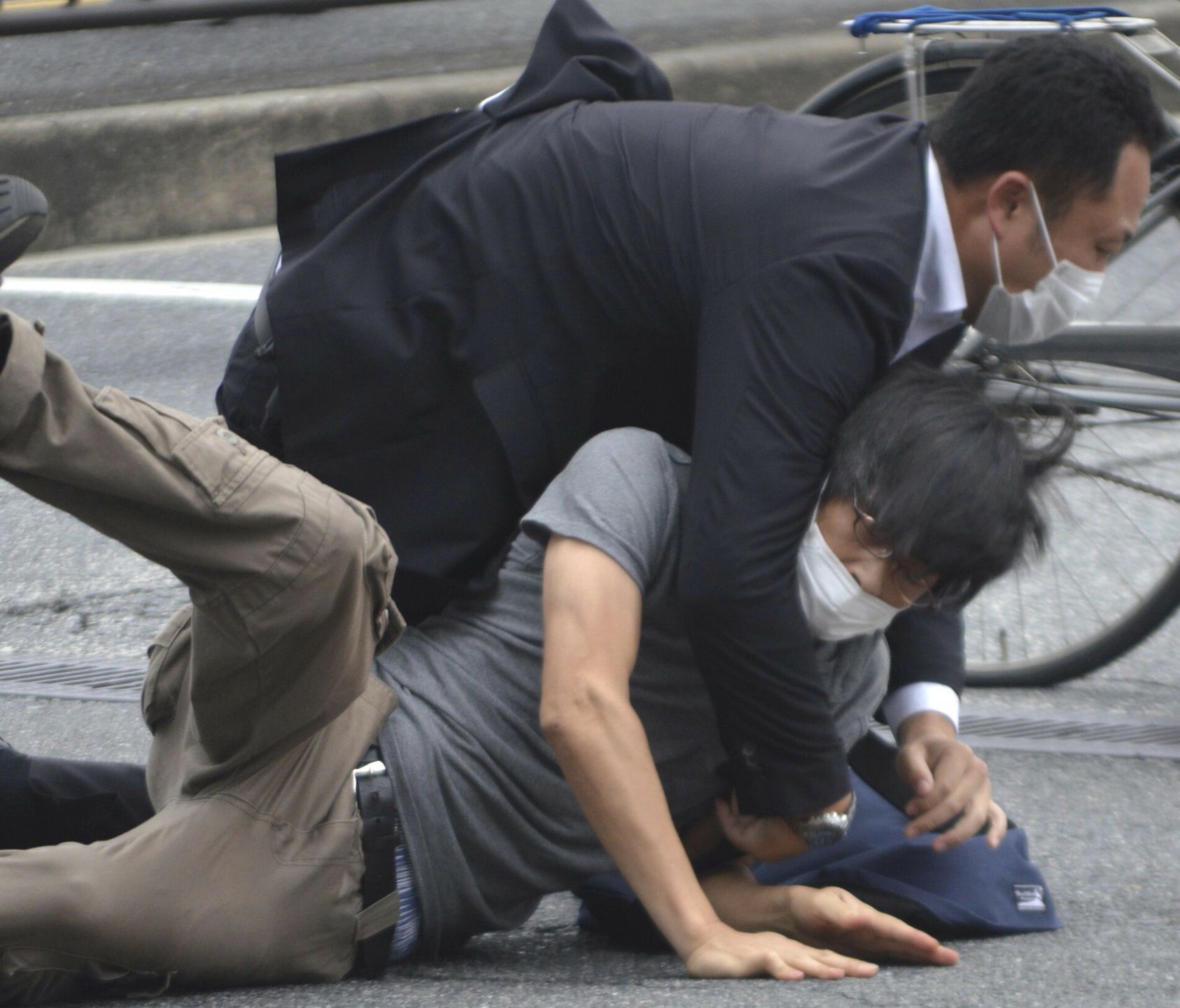 Podejrzany o śmiertelne postrzelenie byłego premiera Japonii