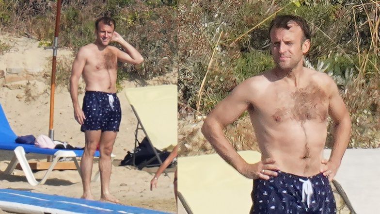 Emmanuel i Brigitte Macron urlopują na Lazurowym Wybrzeżu