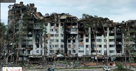 Wojna w mapach Google. Dodano panoramy zniszczonych miast