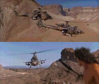 Francuskie śmigłowce w Afganistanie z Rambo w tle 7