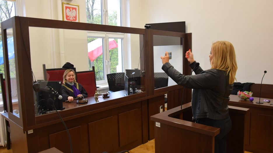 Noc Otwartych Sądów w Sądzie Rejonowym w Słupsku.