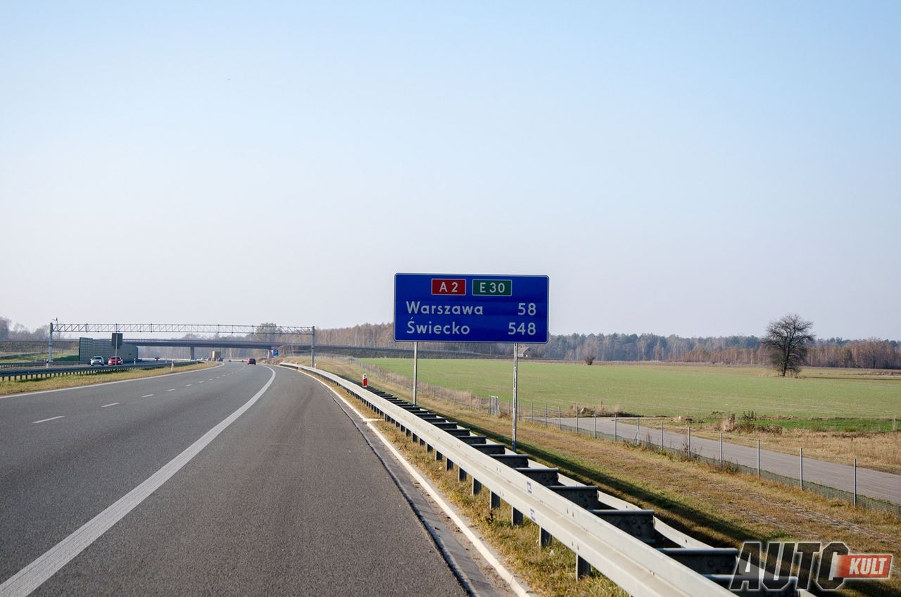 Polskie autostrady są niebezpieczne bo kierowcy za szybko jeżdżą