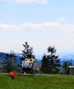 Beskidy. Zawały, rany cięte i wypadki rowerzystów. GOPR i LPR mają pełne ręce roboty