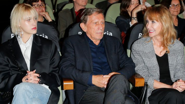 Jan Englert z żoną i córką. Jego syn skończy 54 lata 