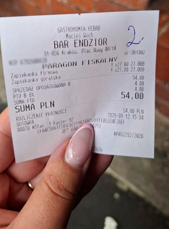 Paragon za zapiekanki
