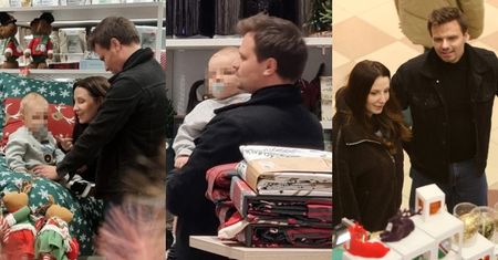Marcin Hakiel i Dominika Serowska na świątecznych zakupach z synkiem. Mały Romeo jest oczkiem w głowie taty (ZDJĘCIA)