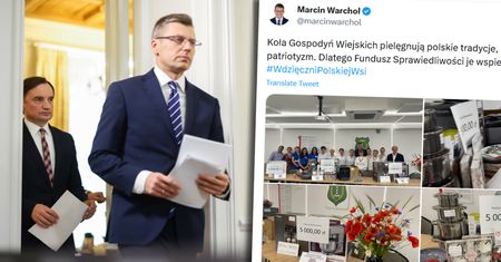 Garnki za pieniądze z państwowego funduszu. Minister pokazał nawet zdjęcia
