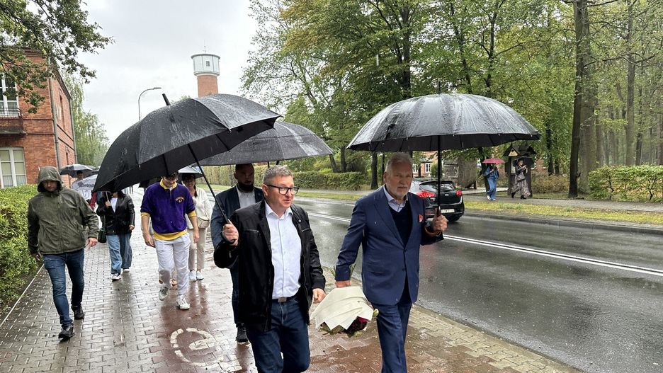 Aleksander Kwaśniewski w Spale