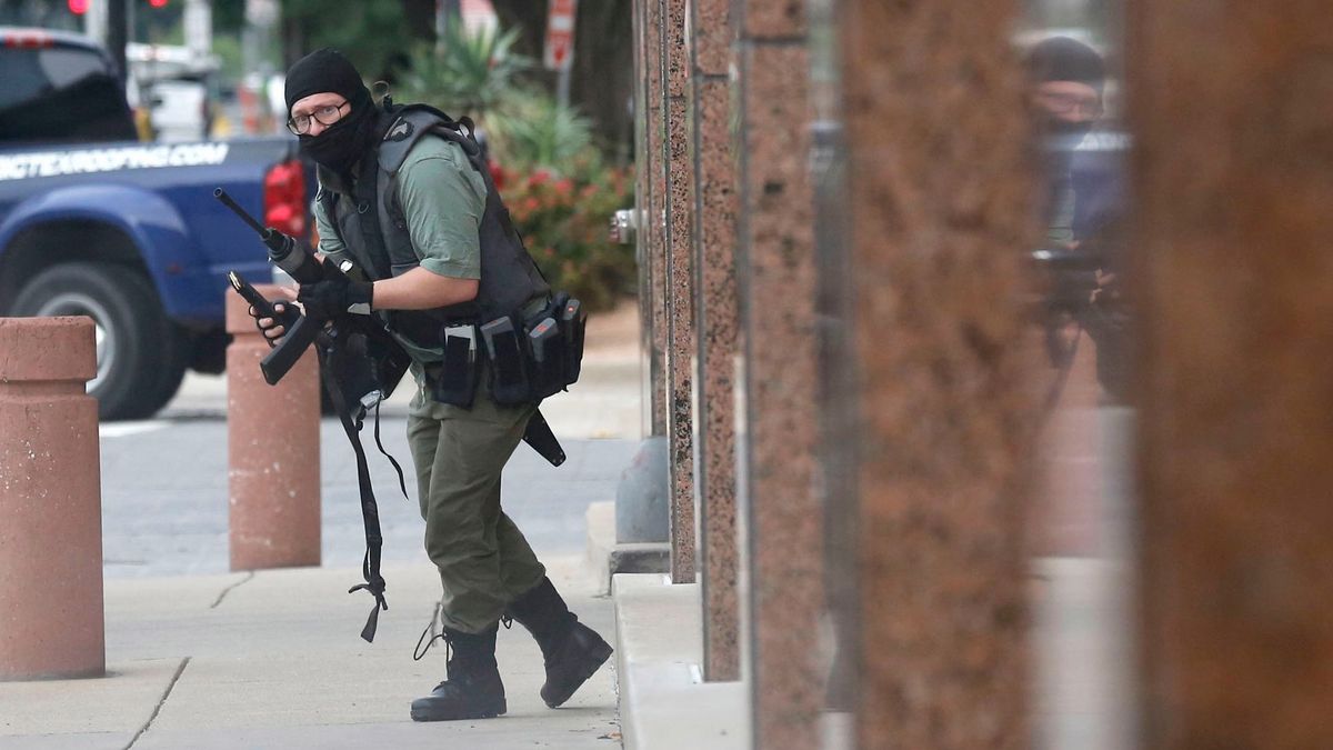 Strzelanina w Dallas. Był kilka metrów od napastnika, zachował zimną krew 1