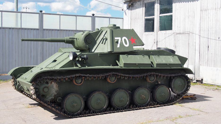 Czołg T-70 - zdjęcie ilustracyjne