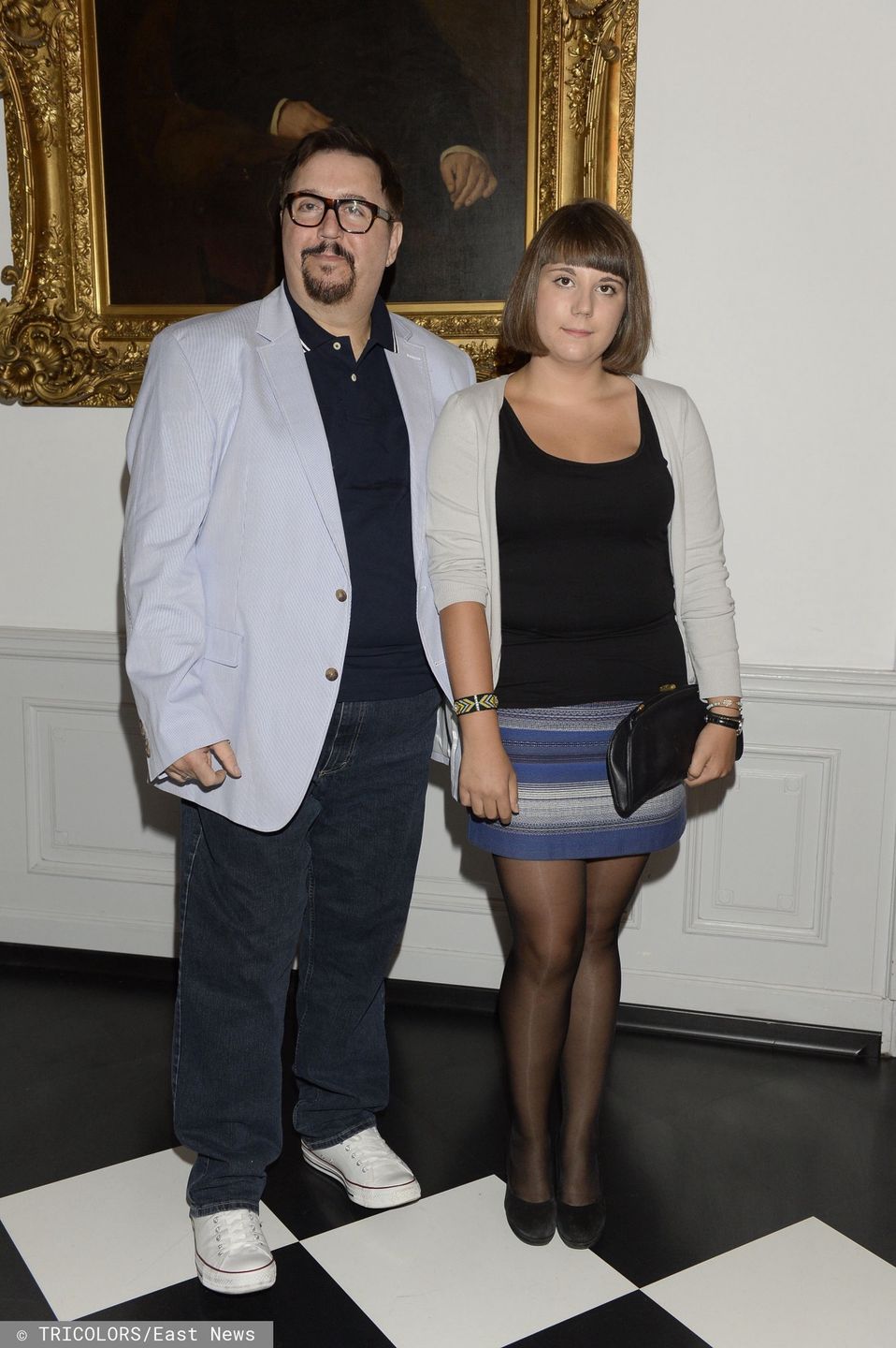 Dariusz Gnatowski z córką, Julią