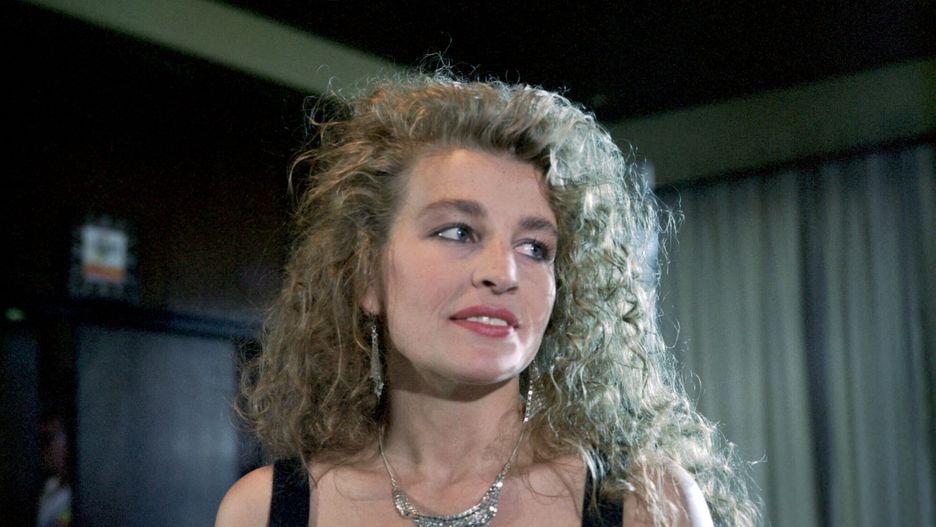 Danuta Lato na planie filmowym