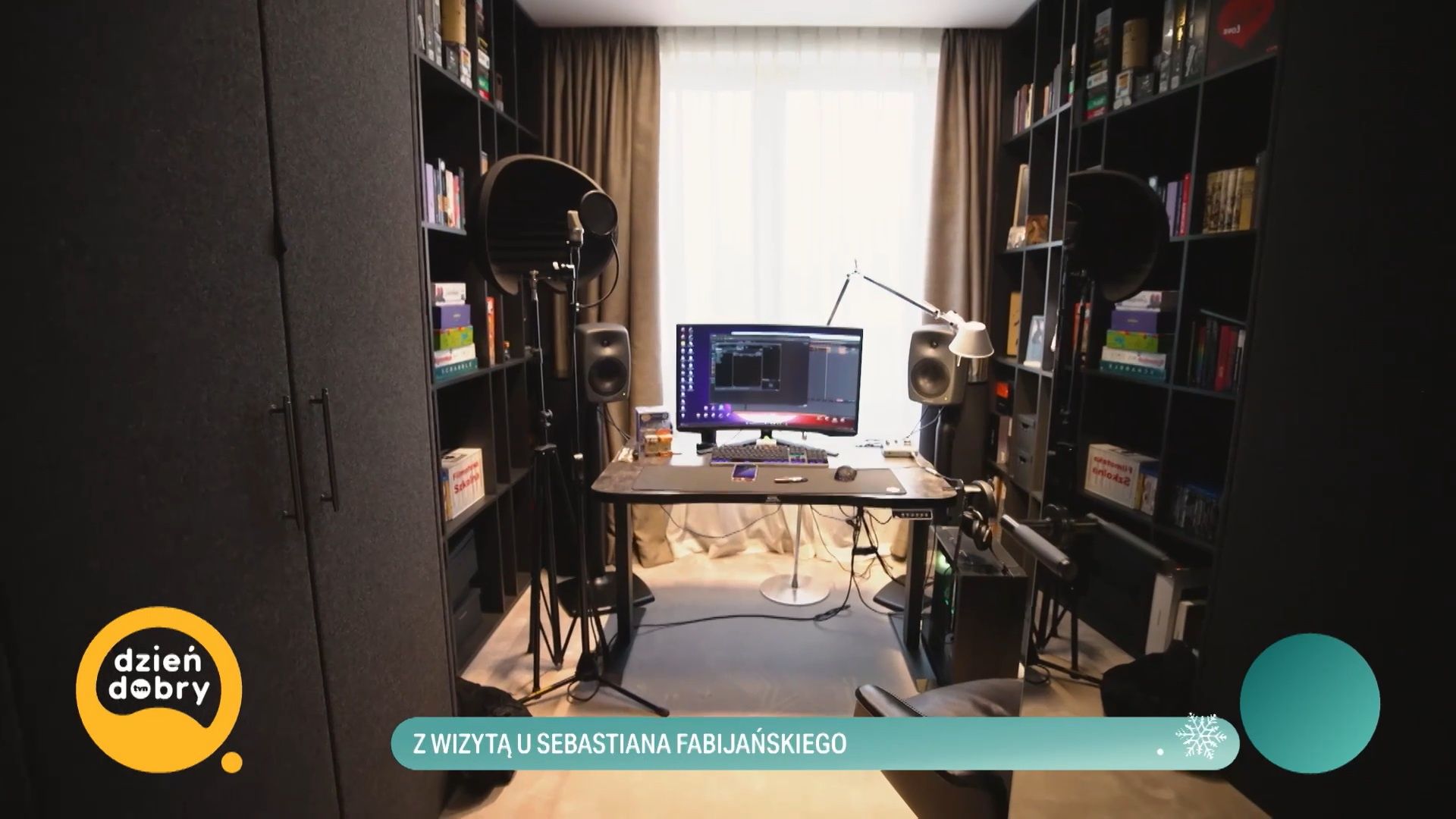 Tak mieszka Sebastian Fabijański