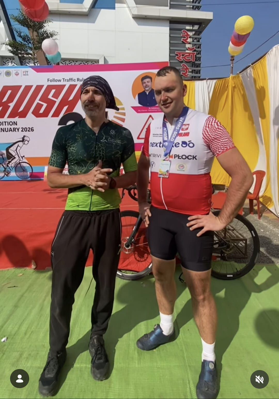 Po 24-godzinnym wyścigu 