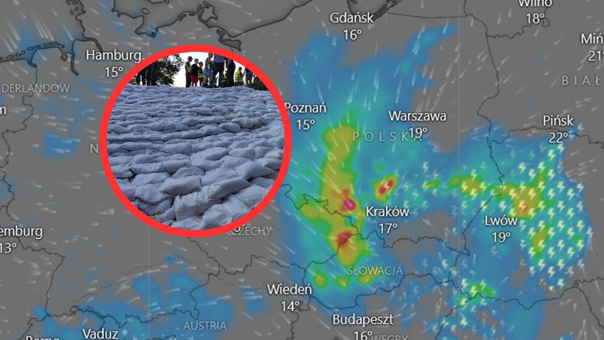 Nadchodzi niż genueński. Gmina szykuje worki z piaskiem