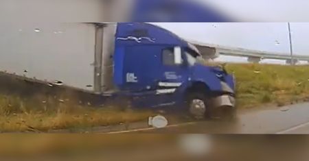 Badali Wypadek. Niemal stali się ofiarami kolejnego