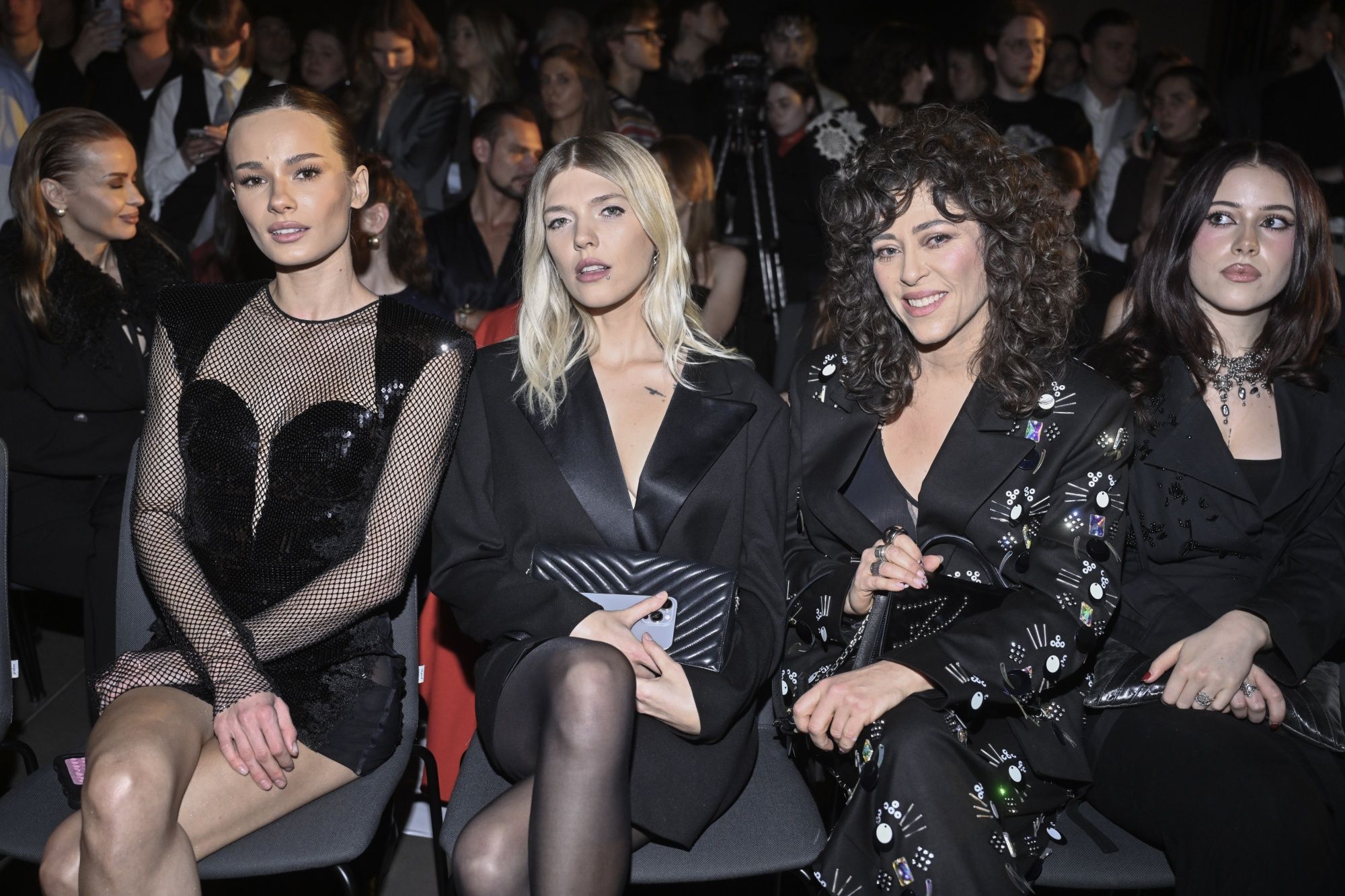 Natalia Szroeder, Daria Zawiałow i Natalia Kukulska z córką Anną