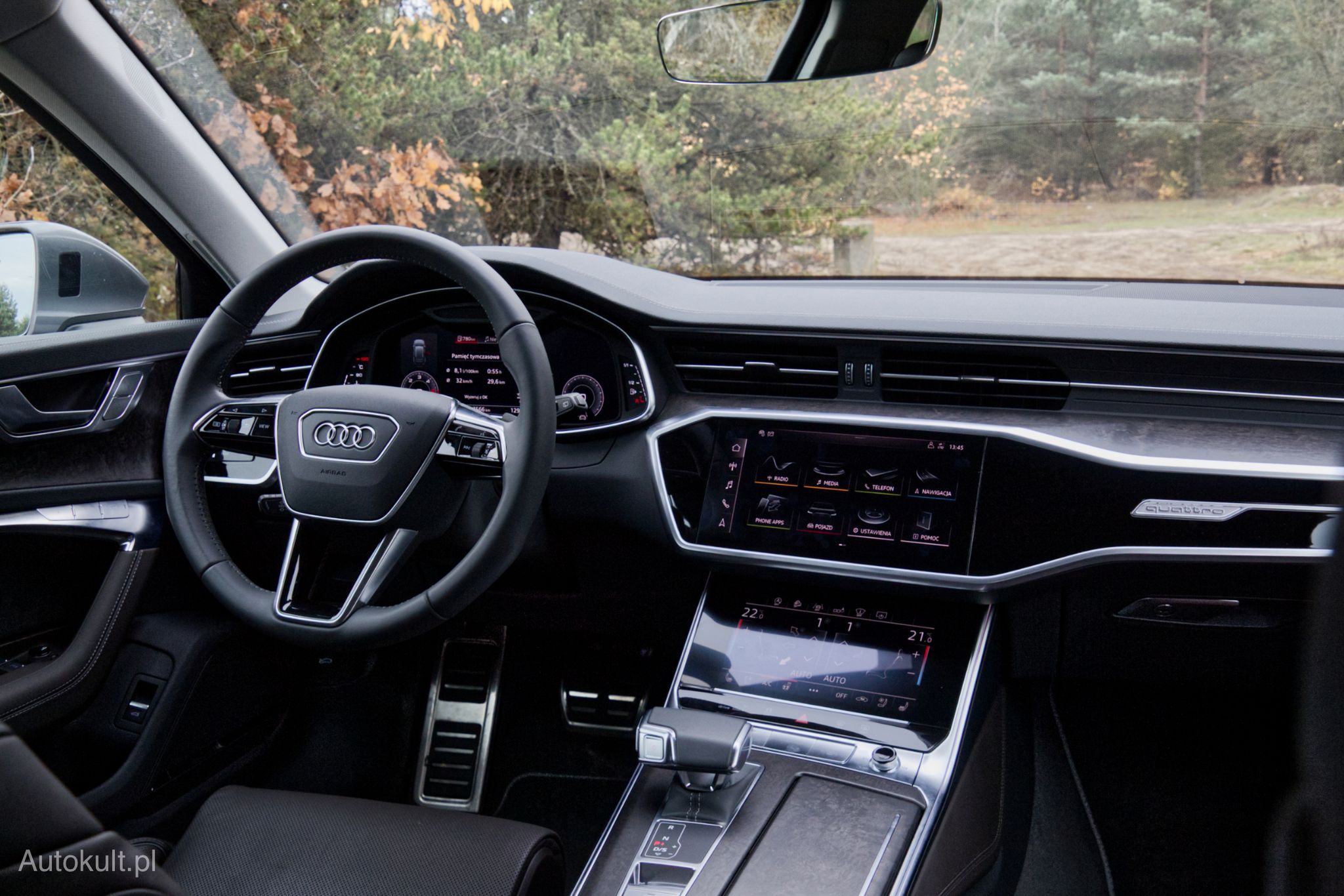 Kokpit nowego A6 Allroad